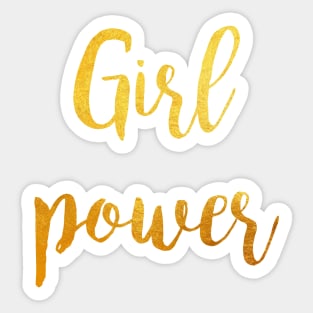 Girl power Sticker